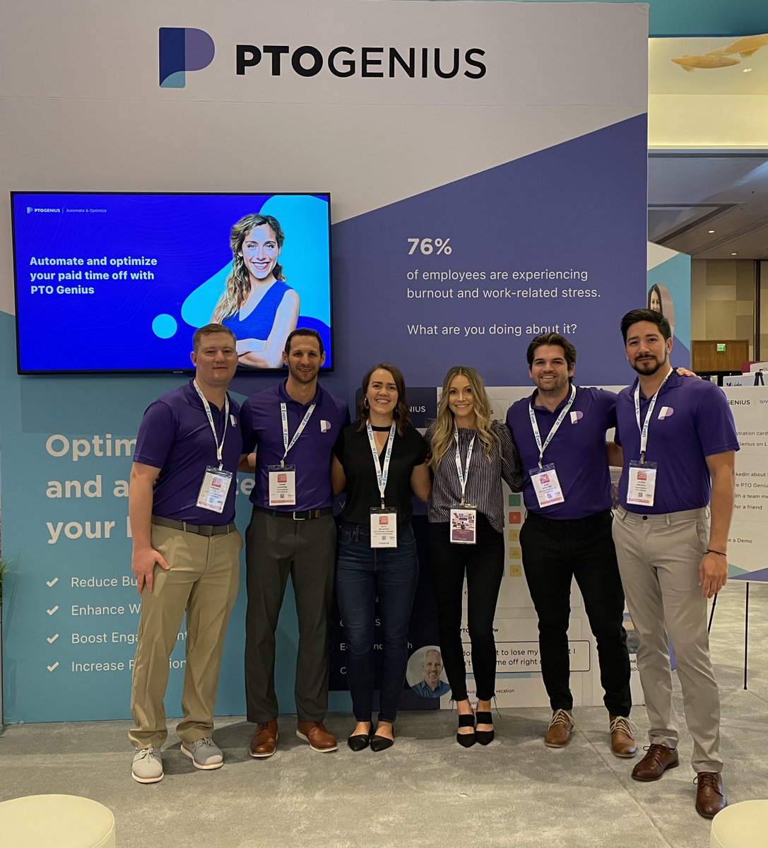 Congratulations to Ashley Groshek, of <a href="/PackageWithLess/">Rocket Industrial</a> for winning our Grand Prize last week at the 2022 Health and Benefits Leadership Conference in Vegas; a three-night vacation to Tulum, Mexico courtesy of <a href="/PTOGenius/">PTO Genius 🌐</a>!