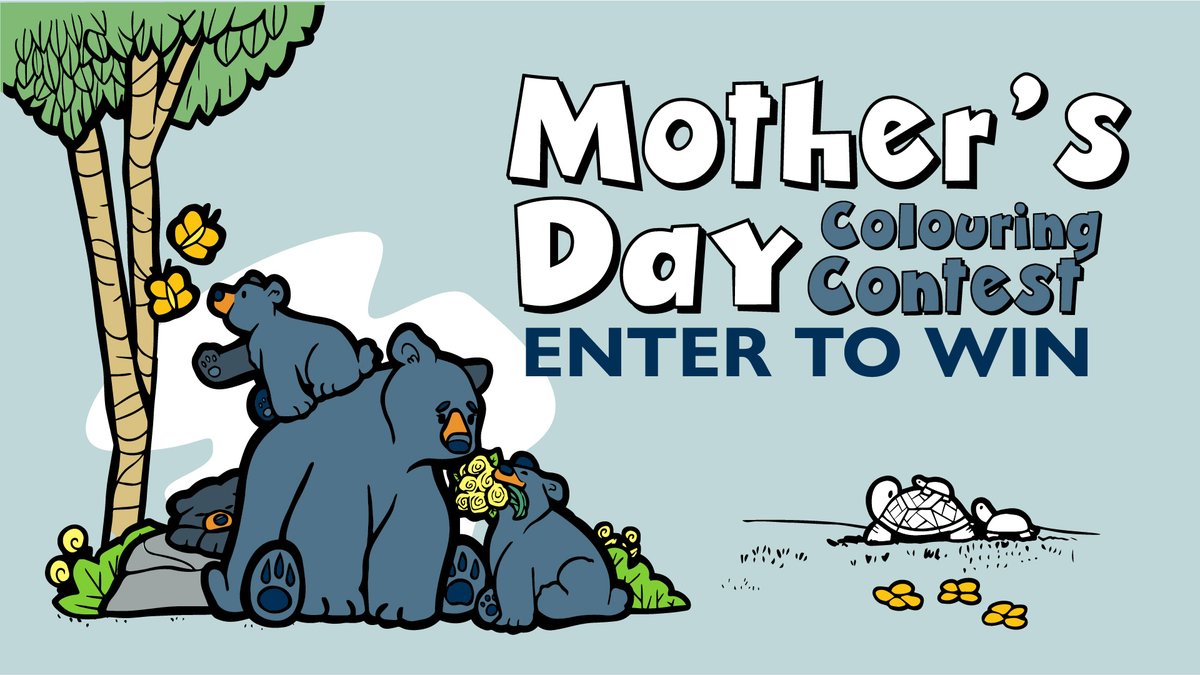 🖍️✨ Sharpen your pencil crayons because our Mother's Day Colouring Contest starts now! 

Enter your young artists' masterpiece for a chance to WIN a prize pack and a $25 gift card! Contest ends on May 8, 2022. 

Download the colouring sheet at bit.ly/3roqxuh