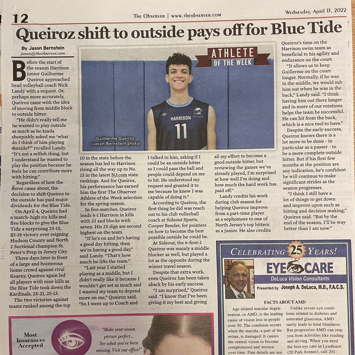 Harrison Volleyball tweet media