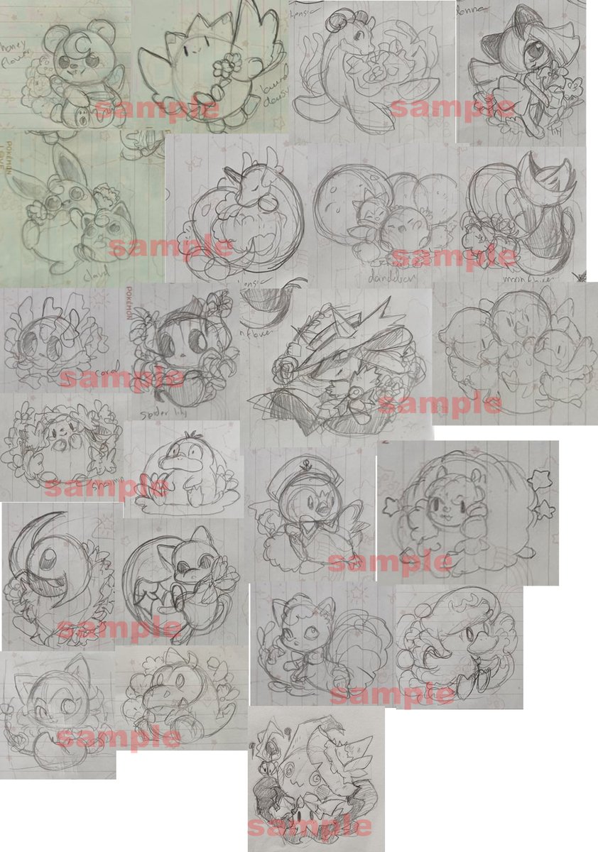 Erased later
Here's is the new designs im planing to add if the all spring set are unlock
of course the kickstarter are need support
what design are want see first after sylveon are unlock?
#pokemon