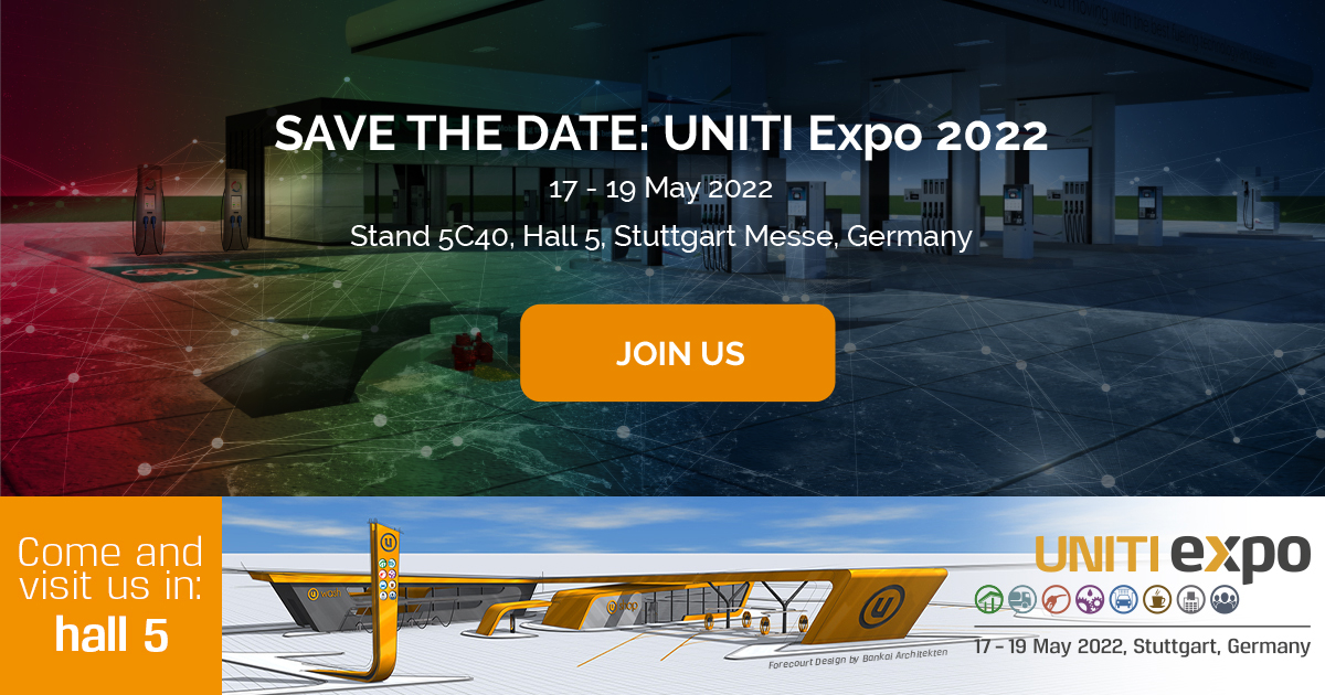 Next month we will be in Germany for #UNITIexpo. Come join us on Stand 5C40 (Hall 5) where our product specialists will guide you through a digital transformation journey that will offer you a glimpse into the future of fuel retailing.

🎟️Grab a ticket:uniti-expo.de/en/trade-visit…