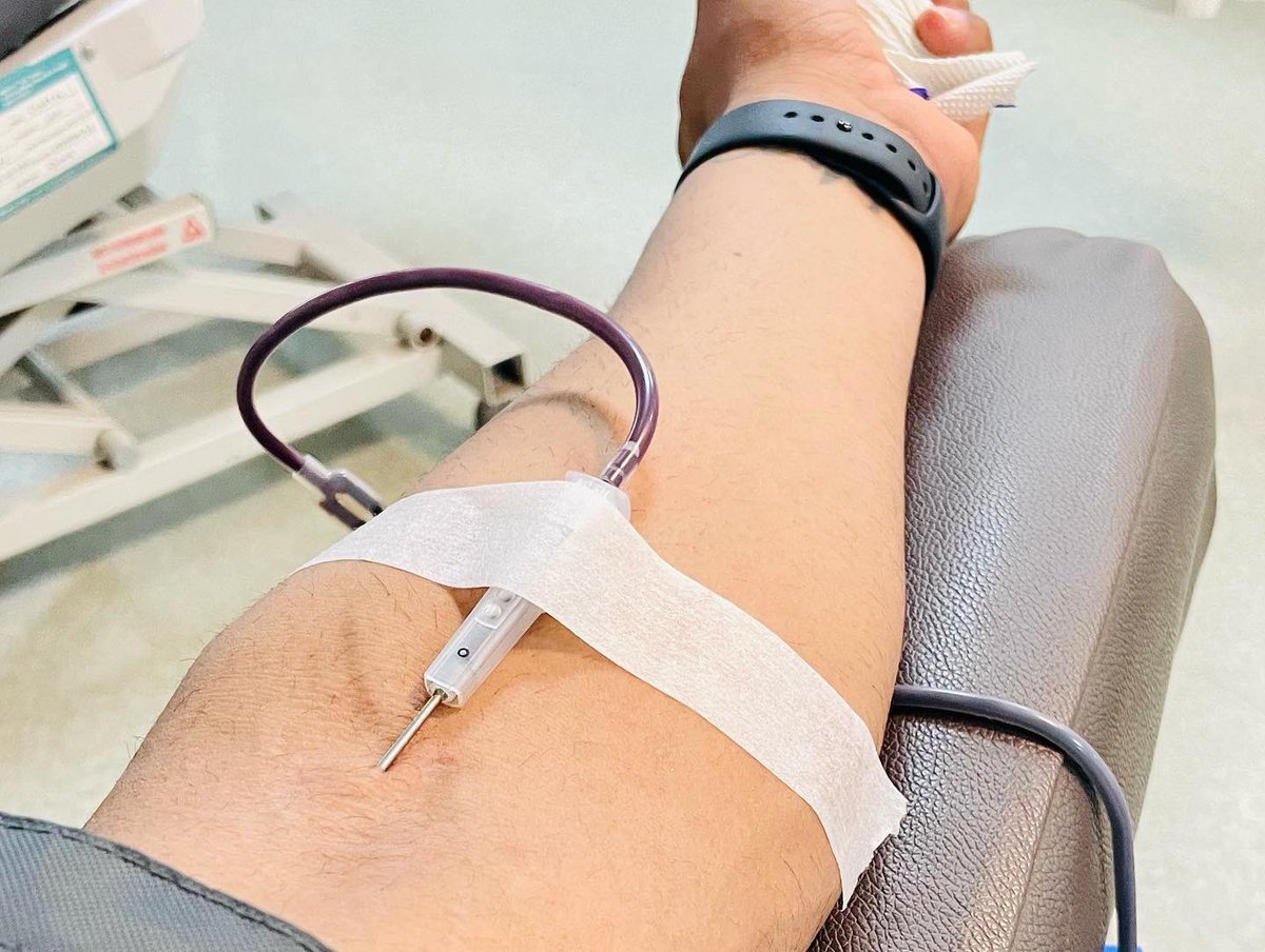 i_wellwisher's tweet photo. "You are Rock Star in someone’s life, donate blood.”🩸 
#21stTime #HisHighness 🙏❤️ https://t.co/j0KdXhp4tw