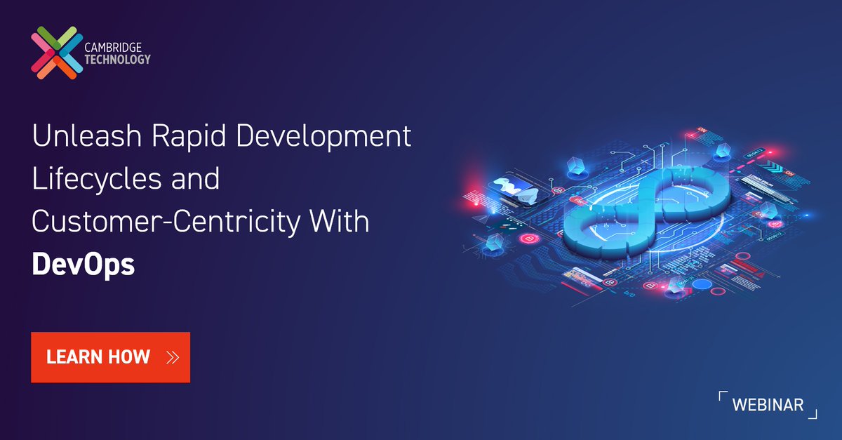 cam_technology's tweet image. Unite teams to achieve faster product shipments — help teams gain a customer-centric mindset with #DevOps. Know more. bit.ly/3iiiHOq #DevOpsBestPractices #DevOpsDevelopment
