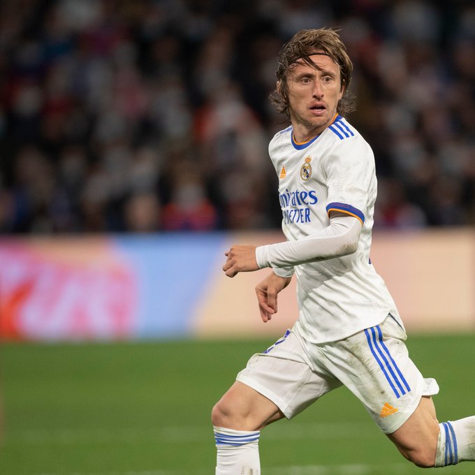 Real Madrid-Chelsea maçında Modric