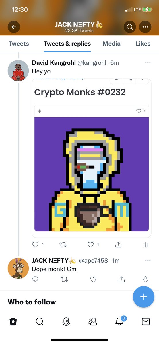 kangrohl's tweet photo. @RowdyRoosNFT Letโs go Roos !! @puzlworld @MonksofCrypto #rootirement https://t.co/E5zY5S42cZ