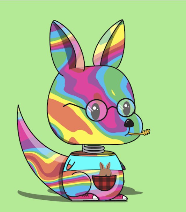 kangrohl's tweet photo. @RowdyRoosNFT Letโs go Roos !! @puzlworld @MonksofCrypto #rootirement https://t.co/E5zY5S42cZ