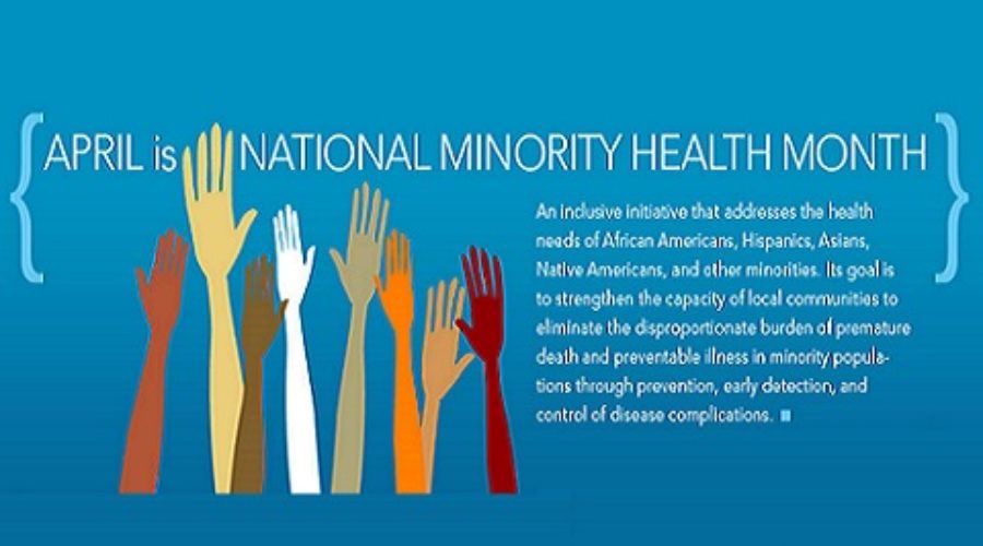 AbswP's tweet photo. April is National Minority Health Month!✊🏾✊🏽✊🏼✊🏾 To learn more, visit this website. https://t.co/tsoktaLndU https://t.co/5bdp9uKWaw