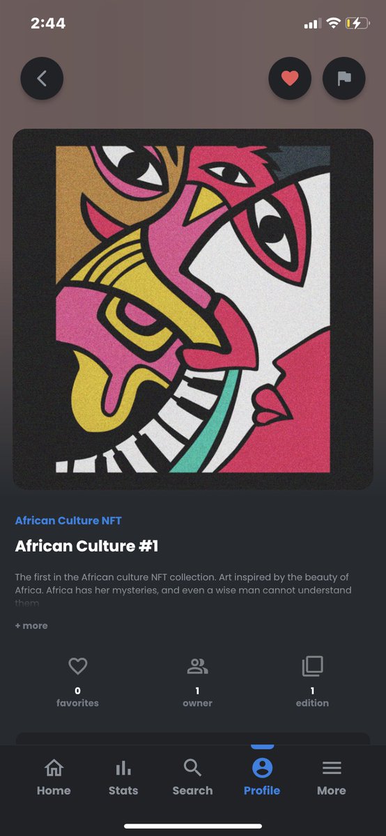 Ajotoons's tweet photo. @KirekaNFT My first #NFT just went live. A very unique piece of art which is call AFRICAN CULTURE. Each drawing has a meaning. https://t.co/hGk8dP6a76…

#NFTGiveaways #nftcollectors #NFTartists #OpenSeaNFT #opensea #cryptopunks #weirdwhale #CleanNFT     #NFTProject #NFTCommumity #NFTshill https://t.co/dOkG00O4dg