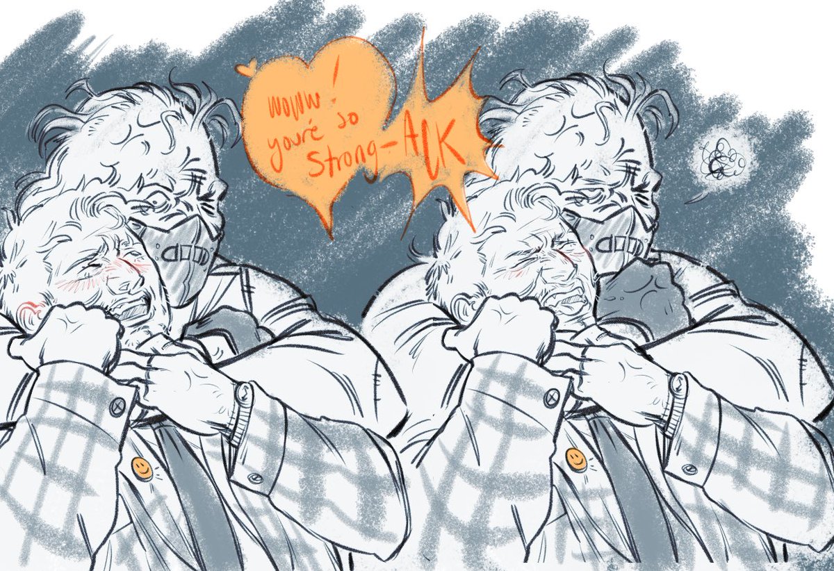 When you finally get to meet your favorite slasher!! 😍 (w/ bonus doodle)