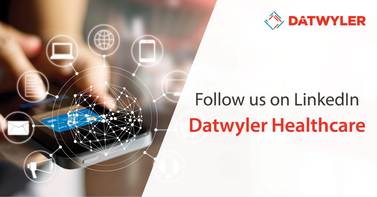 Want new ways to connect with Datwyler experts? Follow us on LinkedIn! You can find us at Datwyler Healthcare or visit us directly at linkedin.com/company/datwyl…. #DiscoverDatwyler