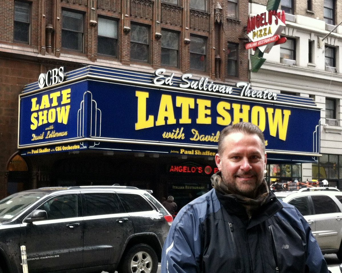 RobFromMonroe's tweet image. 7years ago @Letterman writer  @billscheft sent me a copy of the April 13, 2015 script. Just a month before the final show. Cool to see what was planned and what actually made it on air. Wife &amp;amp; I saw a taping 2 months earlier where Tom Hanks was the guest. (Happy Birthday Lillian)