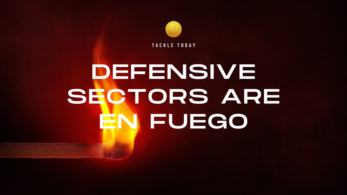 TackleTrading's tweet image. Traders,

#DefensiveSectors like #ConsumerStaples, #Healthcare, and #Utilities have been on a tear.

🔥Here are two implications: tackletrading.com/tackle-today-d…

Chart of the day source: @jasongoepfert
.
.
.
#SectorRotation #BullMarket #SP500 $XLU