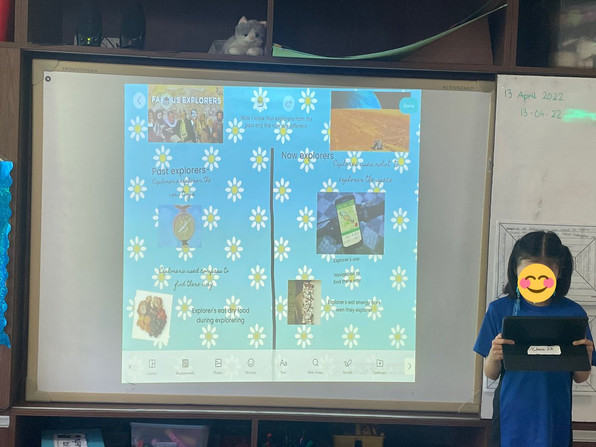 Explorers!
Ss of Year 2 <a href="/TBS_Delhi/">TBS Delhi</a> compared how people explored new places in the past with the present. They used placemat graphic organisers to organise their research and then presented their finding using various mediums. #choiceboard, #research, #TBSDelhi