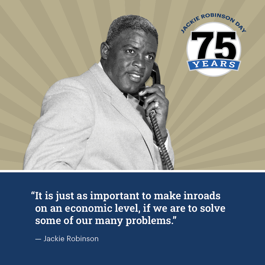 JRFoundation's tweet photo. When you support the Jackie Robinson Foundation on #JackieRobinsonDay youโre giving future generations a chance to hit it out of the park: https://t.co/XgUz7F9JcB
#Jackie42 #JRFoundation
JR Day Activities https://t.co/0d636ulTJX https://t.co/SHPY9jaoAR