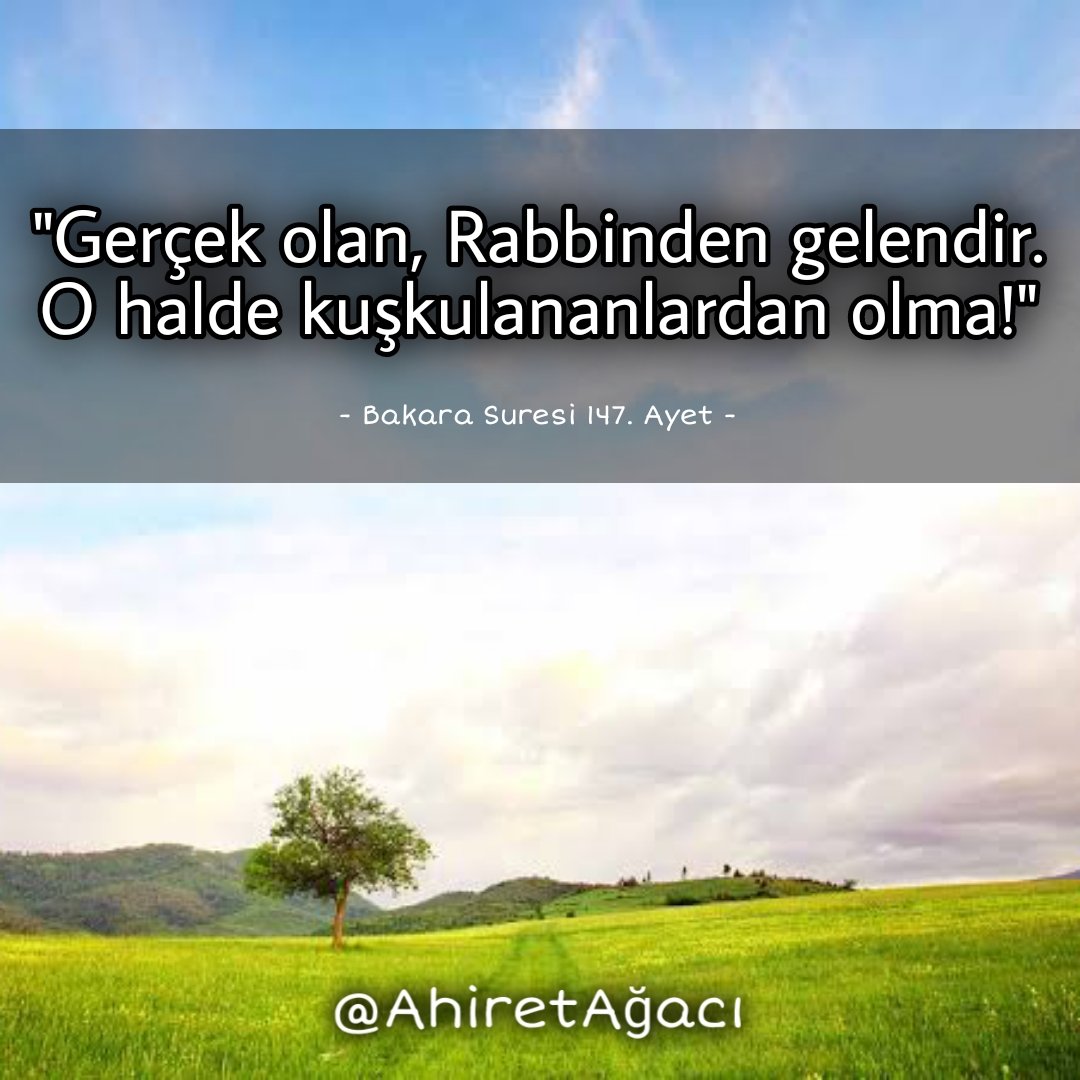 • #AyetGünü | <a href="/ahiretagaci/">Ahiret Ağacı</a> 🌳

• Bizi takip ederek destek olabilirsiniz. 🙂🤲🕌

#ayet #hadis #sünnet #allah #peygamber #muhammad #muhammed #peygamberefendimizinsünneti #salavat #kuran #kuranıkerim #din #dinisözler #kelam #huzur #namaz #oruç #zekat #şükür #dinibilgiler