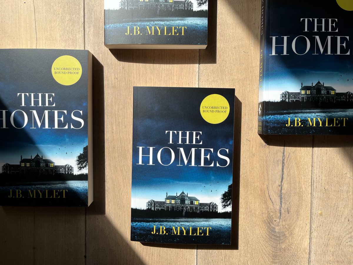 Another day calls for ANOTHER EXCITING GIVEAWAY! 🎉 We're giving you the chance to win 1 of 5 proofs of #TheHomes, the beautifully haunting thriller by <a href="/JamesMylet/">James Mylet</a>! To enter, RT by 5pm on 14th April. UK only.