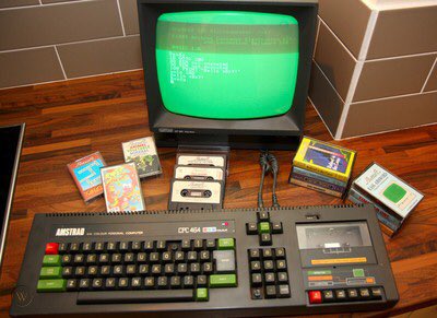 TokyoJoe90's tweet photo. @Lord_Sugar Loved my green screened CPC464 with 101 games tape pack…..not so much when tape took ages to load the game for it to crash! 🤦‍♂️🤣🤣 https://t.co/ISAgU6uhV0