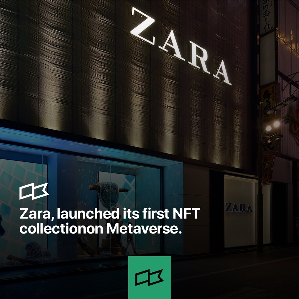 mileangelcom's tweet photo. The world-famous fashion brand Zara has launched a brand new collection called "Lime Glam", designed to be worn both inside and outside the virtual world. Zara has signed with Zepeto Metaverse platform.

ᴘᴏᴡᴇʀᴇᴅ ʙʏ
𝗠𝗜𝗟𝗘 𝗟𝗘𝗔𝗚𝗨𝗘

#ZARA #NFTs #Metaverse #fashion https://t.co/47yZ90c8DV