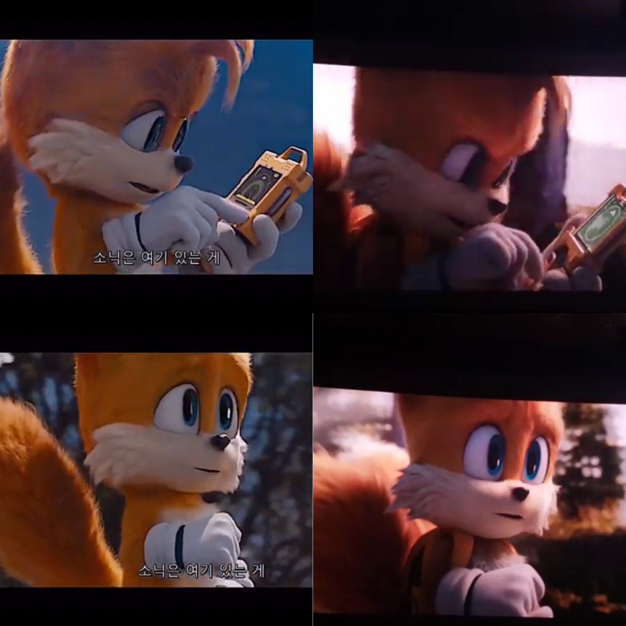 Austin Ahern 😃 on X: Movie Sonic and Movie Tails striking a pose in this  shot!!! #SonicMovie2 #Sonic #Tails  / X