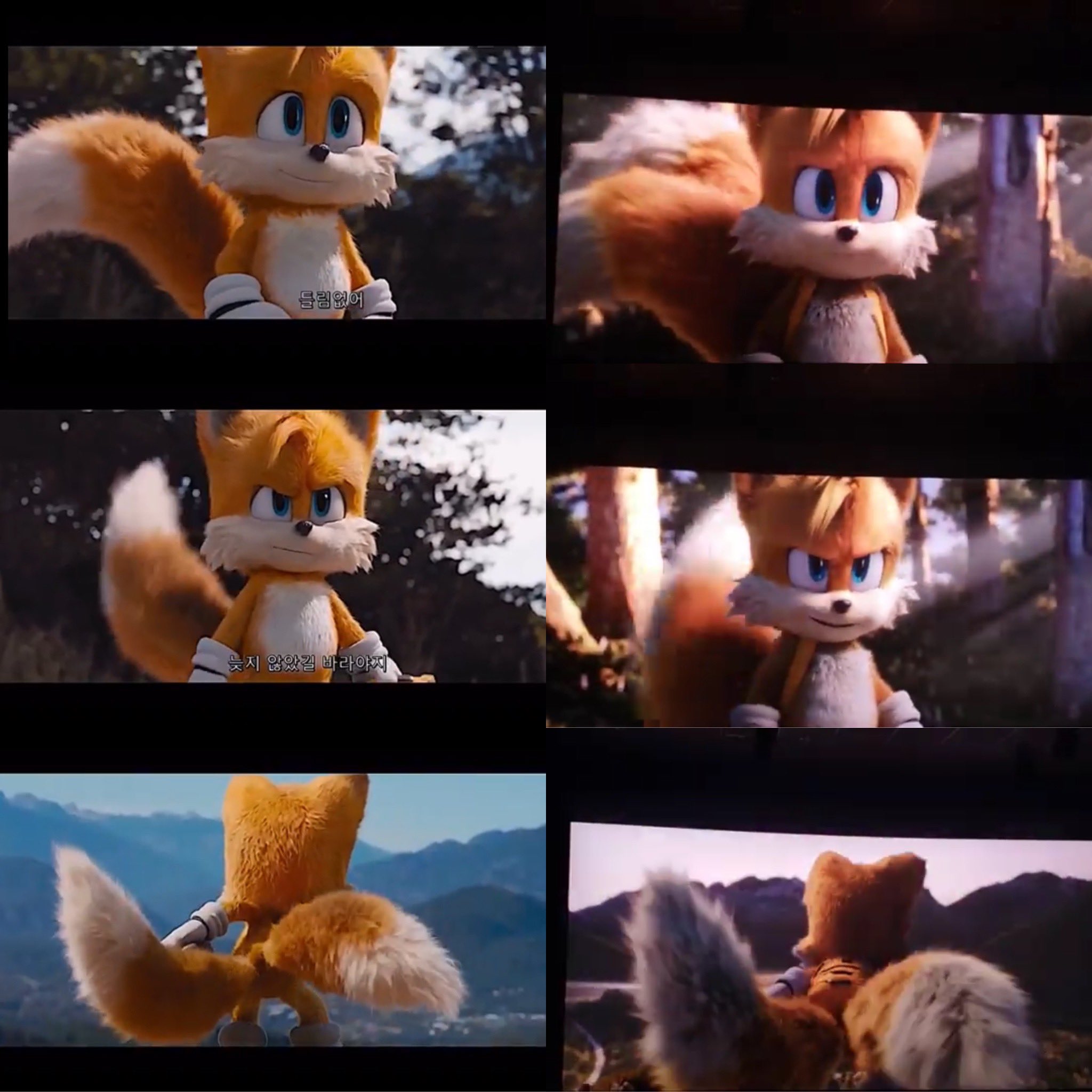Austin Ahern 😃 on X: Movie Sonic and Movie Tails striking a pose in this  shot!!! #SonicMovie2 #Sonic #Tails  / X