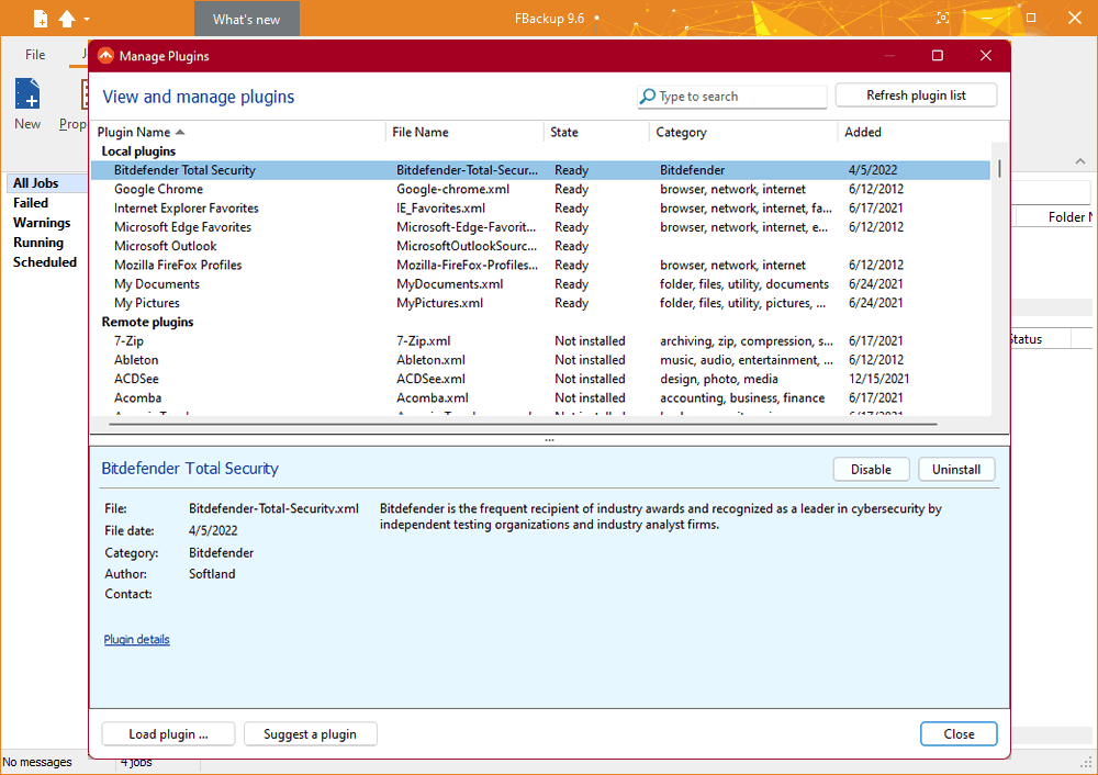 fbackup's tweet photo. #FBackup version 9.6.556 was released. This version includes a new backup plugin, an updated Turkish translation and multiple improvements for cloud backups. Update is recommended. Download from: https://t.co/pAX3KKSPnF https://t.co/ttGflEYCag