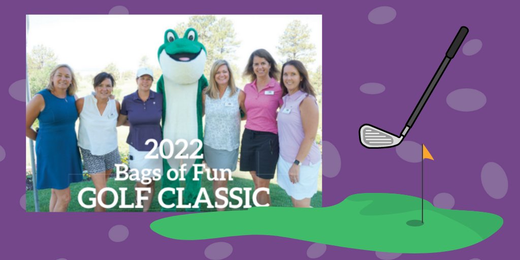 🐸⛳️Get your putters ready and your foursome together! It’s almost time for our annual Bags of Fun Golf Classic, June 13 at Colorado Golf Club. We invite you to be part of a great day filled with first-class golf for a first-rate cause. bagsoffun.org/events/2022-ba…