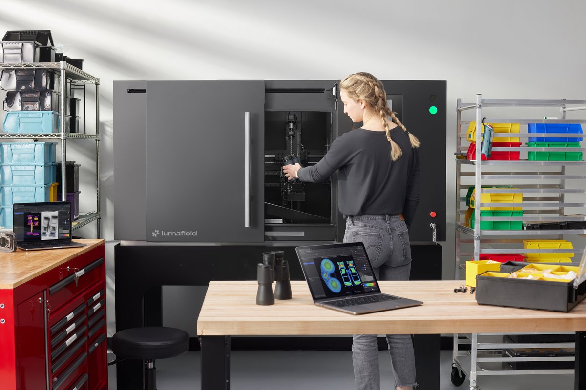 lumafield's tweet image. The biggest companies have been using CT scanning for decades, but it’s never been accessible–until now. While CT scanners used to cost $1M+, a Lumafield Neptune scanner costs just $3,000/month. Learn how you can empower your team with X-ray vision at lumafield.com.