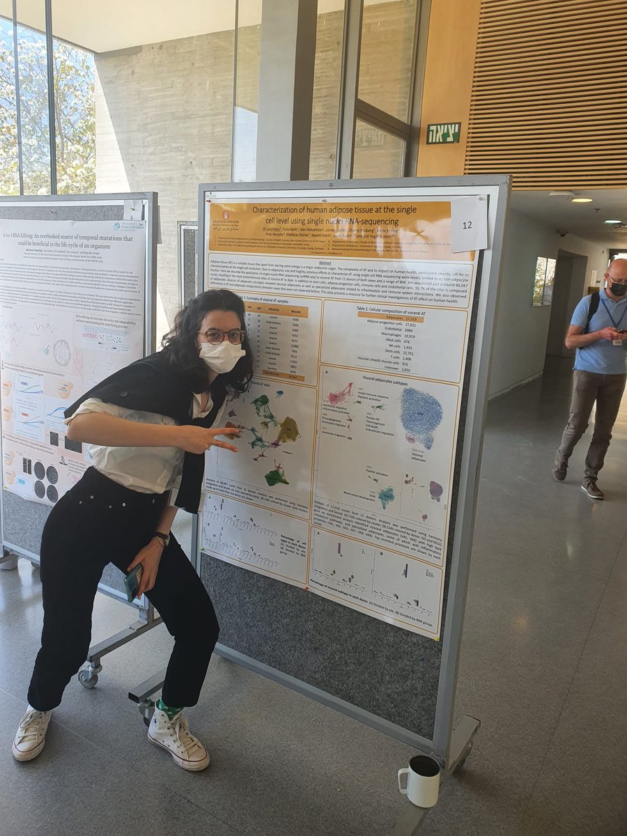 YegerLotemLab's tweet photo. Congratulations to Or Lazarescu for winning 🥇st poster at the @GSI_GenSocIsr annual meeting 2022!!! https://t.co/TCrDhzuH2P