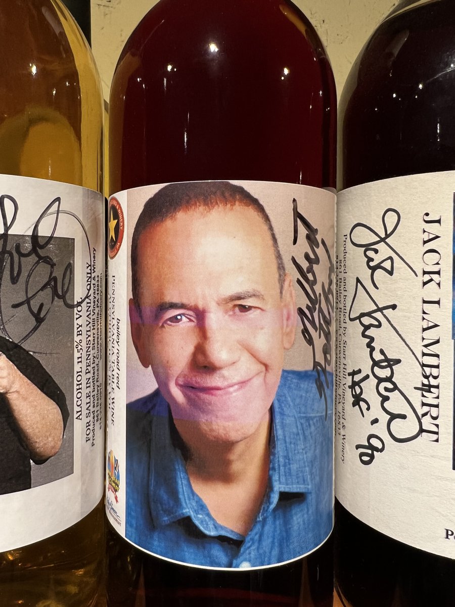 Kenstarr12Starr's tweet photo. Sometimes you get to meet the real comic, a husband, father, friend.
Thanks Gilbert for all you did for comedy.
#gilbertgodfrey #comedy #starrhillwinery https://t.co/fZItvhEddm