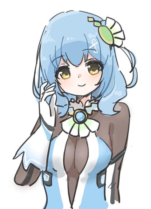 描いてて思ったけどバトガ勢の戦闘服、とてもえっちなのでは? 