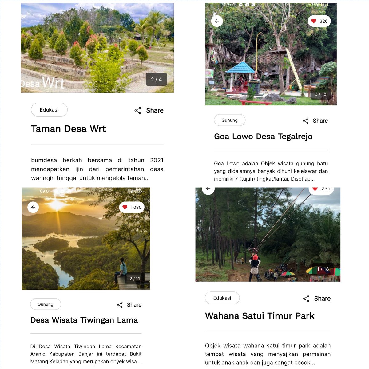 Desa Wisata Nusantara 
#13 April 2022
<a href="/halimiskandarnu/">ABDUL HALIM ISKANDAR</a> 
<a href="/taufikmadjid71/">IG : taufik.madjid</a> 
<a href="/malik_haramain/">malikharamain</a> 
<a href="/imansyukri/">Iman Sukri</a> 
<a href="/LuthfiyahNurla1/">Luthfiyah Nurlaela</a> 
@yusradaridesa 
<a href="/SukoyoKasekpro/">Sukoyo</a> 
@kemendespdtt
<a href="/P3MDKalteng/">P3MD PROV KALTENG</a> 
<a href="/P3mdBaritoUtara/">P3MD Barut Kalteng</a>