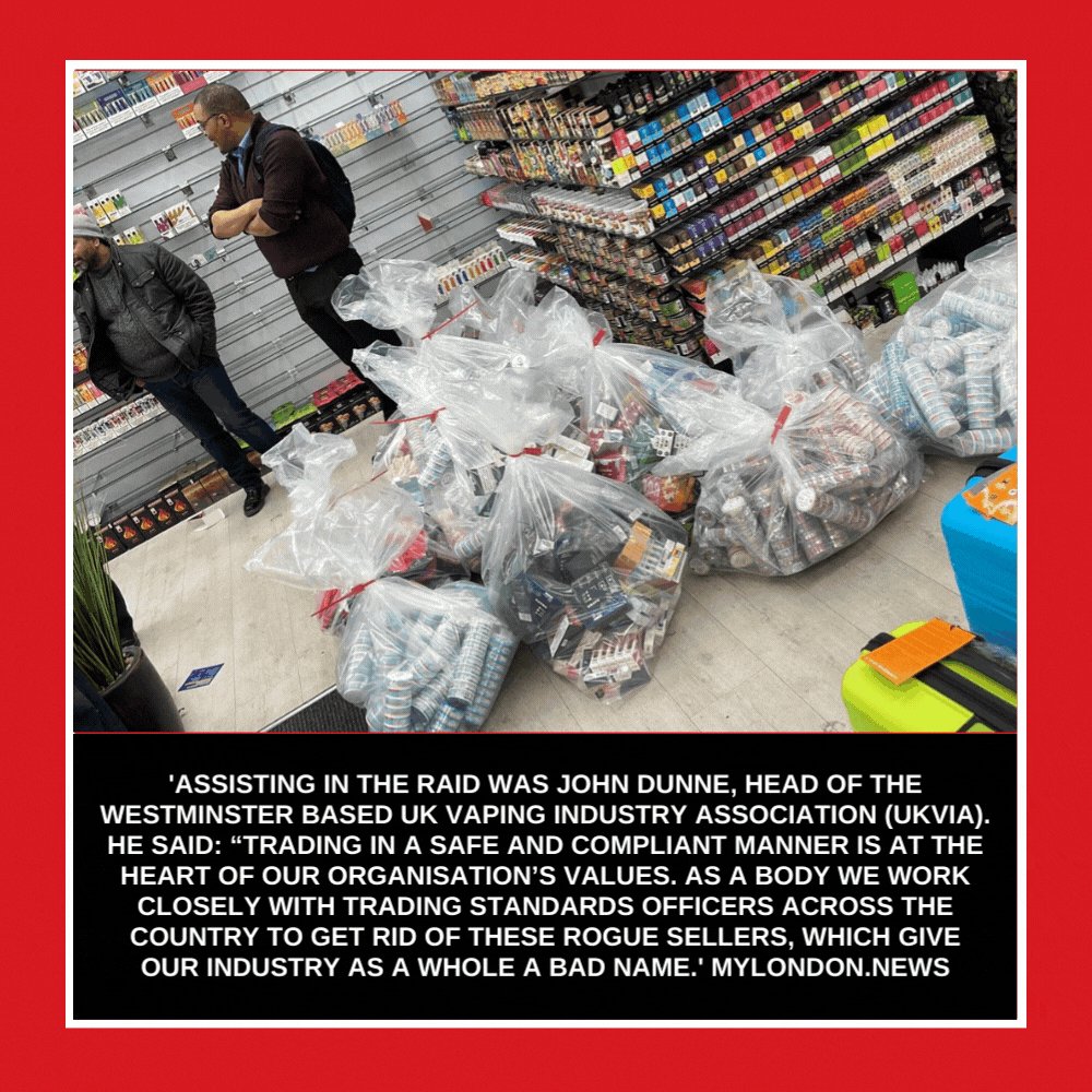 With more Trading Standards Raids... You must ensure your stock is legal - mailchi.mp/vapedistributi…