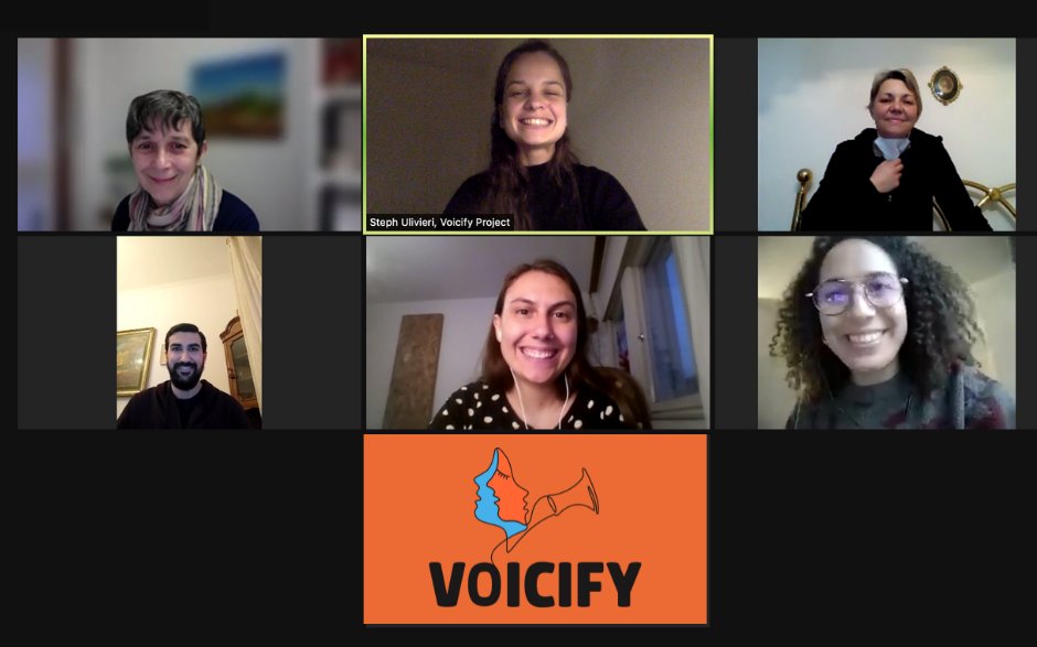 Voicify_EU's tweet photo. โ
Very happy to see our first event set up by @Voicify_EU #YouthAdvocates from ๐Italy!
๐ค๐ฝWe thank ATAS onlus for the exchanges on our #PartofEurope Recommendations in the Italian context ๐ฎ๐น https://t.co/T2HwkCaMD7
