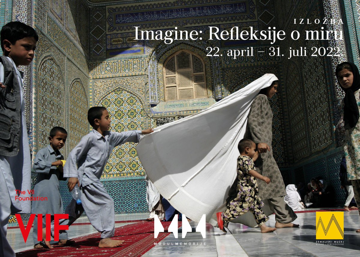 FestivalMESS's tweet photo. Zašto je tako teško uspostaviti dobar mir kad ga je tako lako zamisliti?
Zemaljski muzej Bosne i Hercegovine, 22.april 2022.
__________
Preuzmite knjigu (B/H/S): https://t.co/46E2oLNsR7
#Imagine #ReflectionsOnPeace #photojournalism #mir #sarajevo @vii_foundation @Zemaljskimuzej https://t.co/Pns8oko5GB