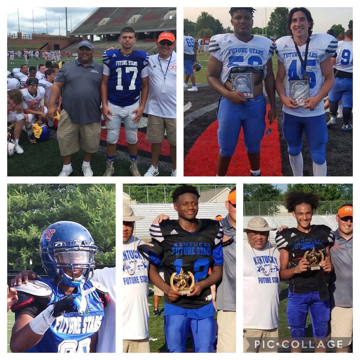 Our 2021 6th &amp; 7th grade Off and Def MVP’s to the left would be very fortunate to follow the path of these previous MVP’s who are all now playing major college football! #Brotherhood <a href="/ChaseHeuke/">Chase Heuke</a>  <a href="/DaneKey6/">Dane Key</a> <a href="/zachrussell2311/">Zach Russell</a>