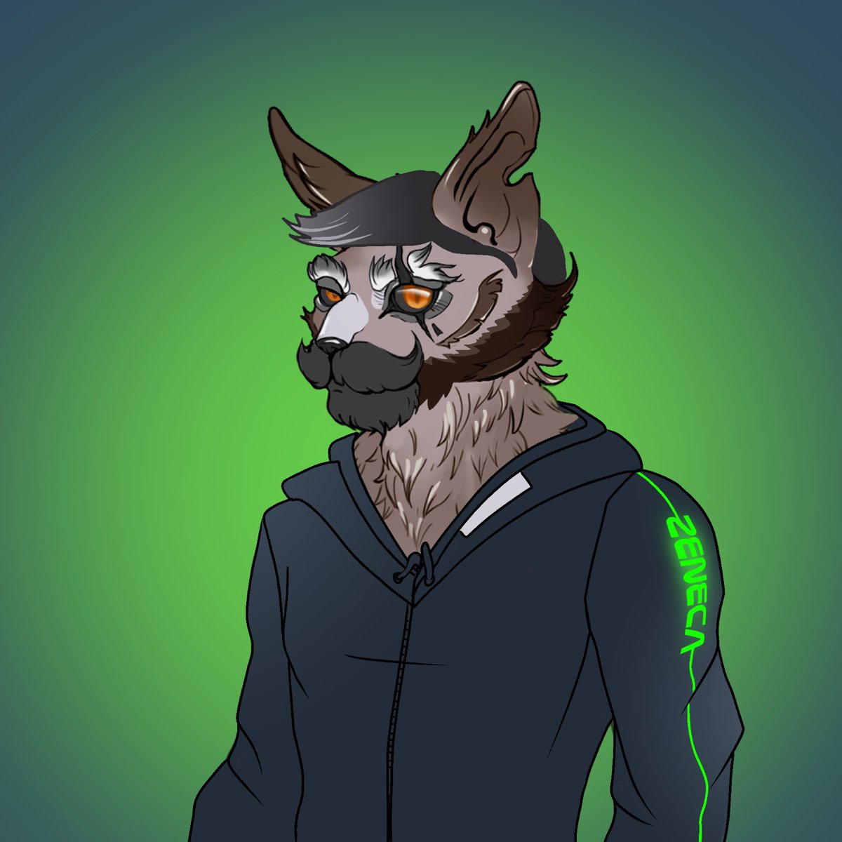 The following honorary goes to an ex-poker player turned into an NFT pioneer, and founder of @ZenAcademy_🔮 

<a href="/Zeneca_33/">Not @Zeneca</a> may this honorary Neko serve you well! We love you and your work in the space! How do you like it?