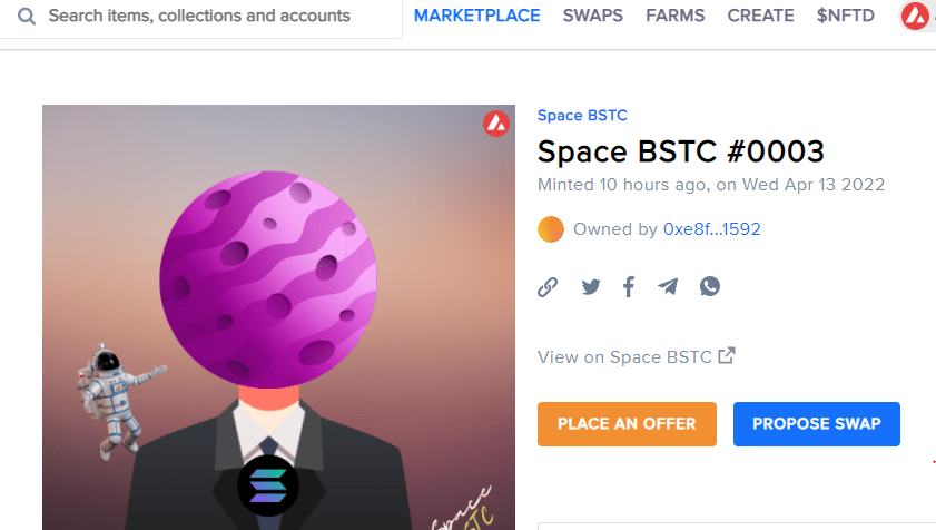 BSTCOIN1's tweet photo. 🥳🥳🥳🥳🥳🥳🥳🥳🥳🥳💰💰🎁

Wooow Congratulations to the rightful owner of Space BSTC #0003...

The Space BSTC with the $Solana Tag.

#NFTs 

https://t.co/BWVG1TcLCK https://t.co/rye4cCKaF9