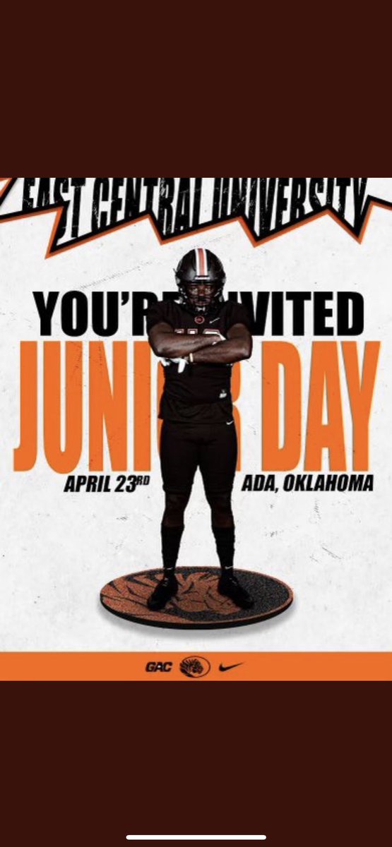 Grateful for the invite 🧡🧡<a href="/LitrentaJohn/">John Litrenta</a> <a href="/ECUTigersFB/">ECU Tigers Football</a> @ECUCoachKMac #23