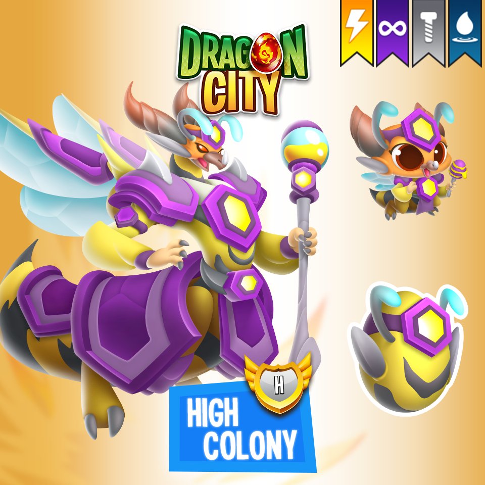 High colony Heroic race dragon