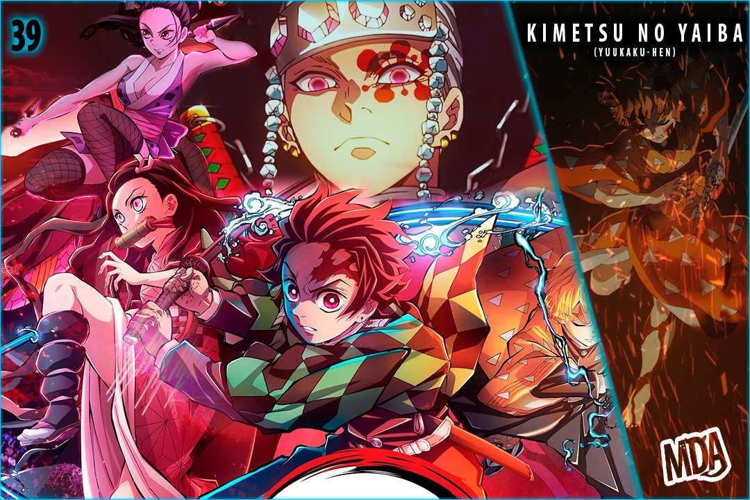 MDAPod's tweet photo. MDA #039 – KIMETSU NO YAIBA: Arco da Casa de Massagem

Desta vez no MDA, @Raul_Diz @guizaovoador e @thai_spierr (@omegascopio) viajarão novamente pelo trem do hype para o Arco da Casa de Massagem de Kimetsu no Yaiba!

Link: https://t.co/VGVgZOv88i
Spotify: https://t.co/KuDXB1wApx https://t.co/s1Jwo8j6gN
