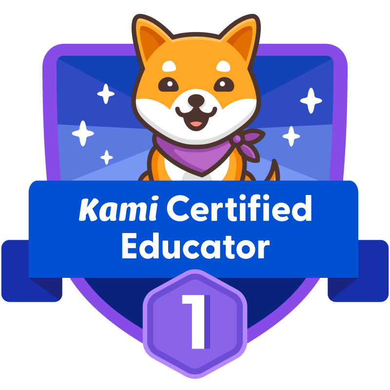 I'm Kami Certified Educator Level 1
#MIEExpert 
#MicrosoftEDU 
#kamicertified
@KamiApp