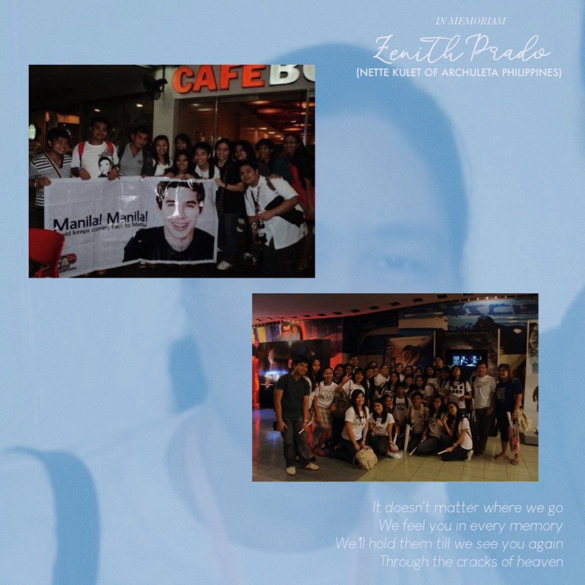 archuletaphils's tweet photo. In Memoriam
ZENITH PRADO 
(@NetteKulet / @NetteKulet_AP of Archuleta Philippines)

Born: April 25, 1979
Died: April 10, 2022

Over the weekend, heaven’s gained another archu-angel as one of the pioneer admins of AP has unfortunately succumbed to the big C. https://t.co/3BZ79mchFT