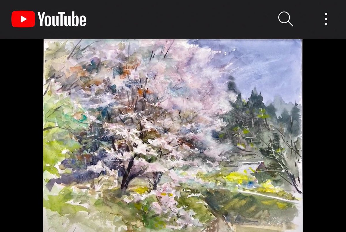 Watercolor by Shibasaki🎨柴崎春通 على X: Watercolor by Shibasaki🎨柴崎春通 على X: