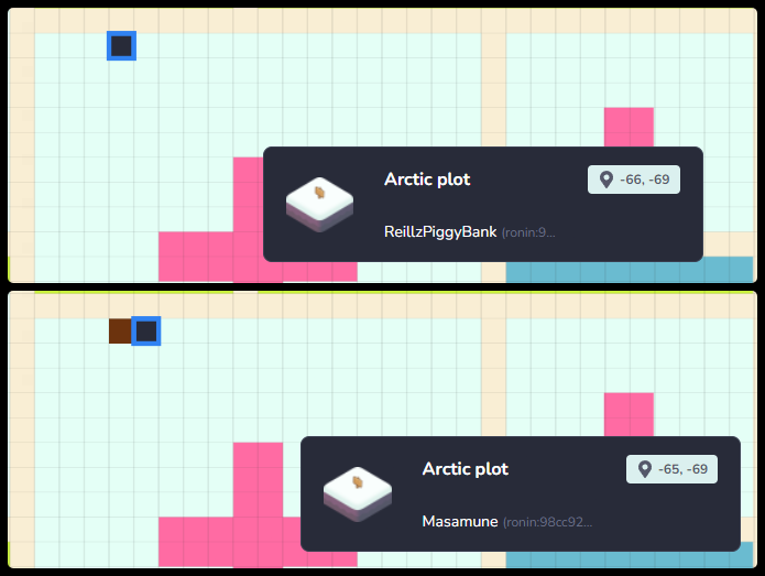 Why I spent 3.425 $ETH on an <a href="/AxieInfinity/">Axie Infinity</a> Arctic Land Plot today.

A complex explanation:

IT'S NEXT TO <a href="/Masamune_Axie/">Masamune</a>'s ONLY LAND PLOT!!! 😍😍😍 I WILL BOTHER HIM EVERY DAY TO SEE WHAT HE WORKS ON!

Thanks for reading.
