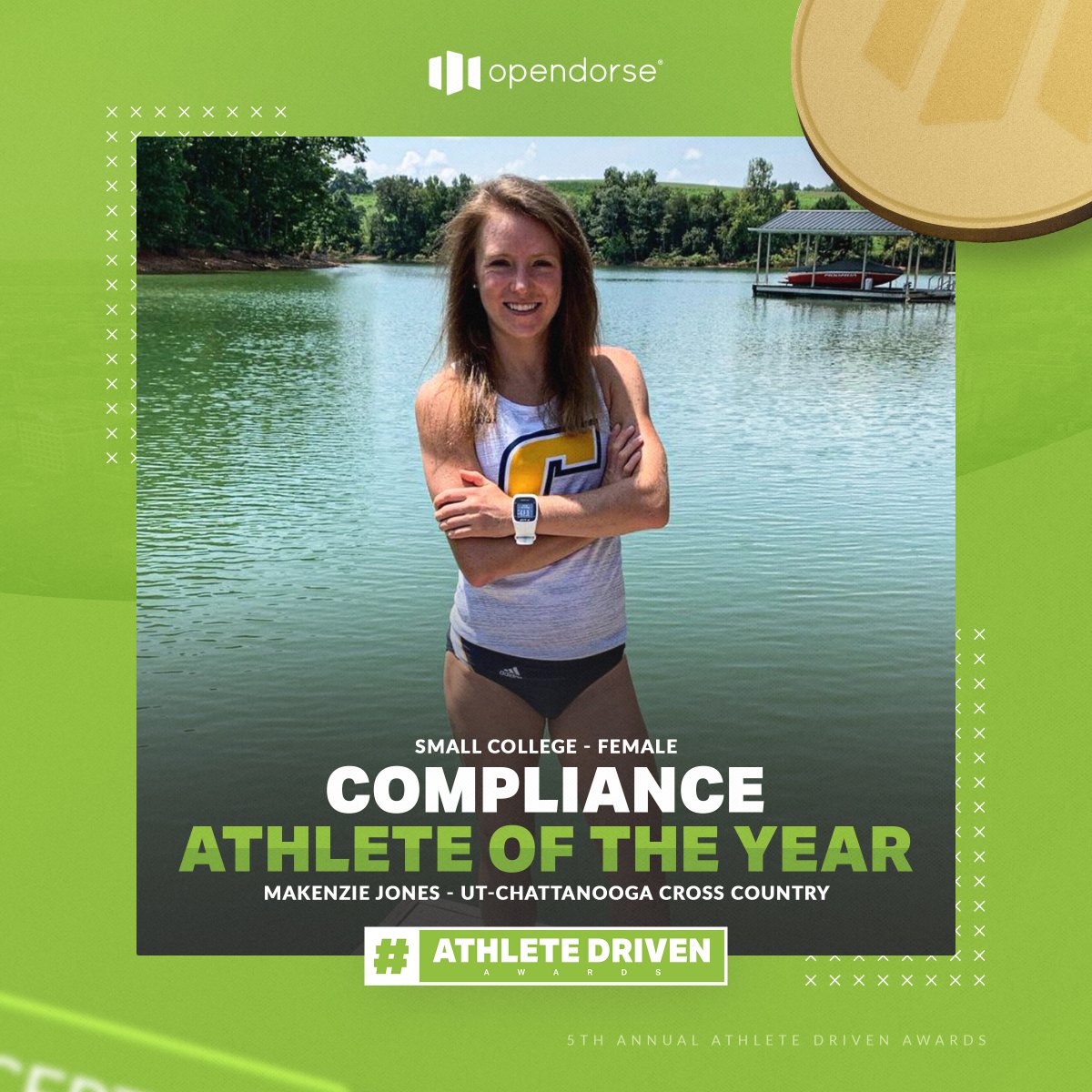 opendorse's tweet image. Small School Compliance Athletes of the Year are @makenzie_jones from @GoMocs and @Jaylin_Mack12 from @GoKnightsATH! 

Congrats 🎉