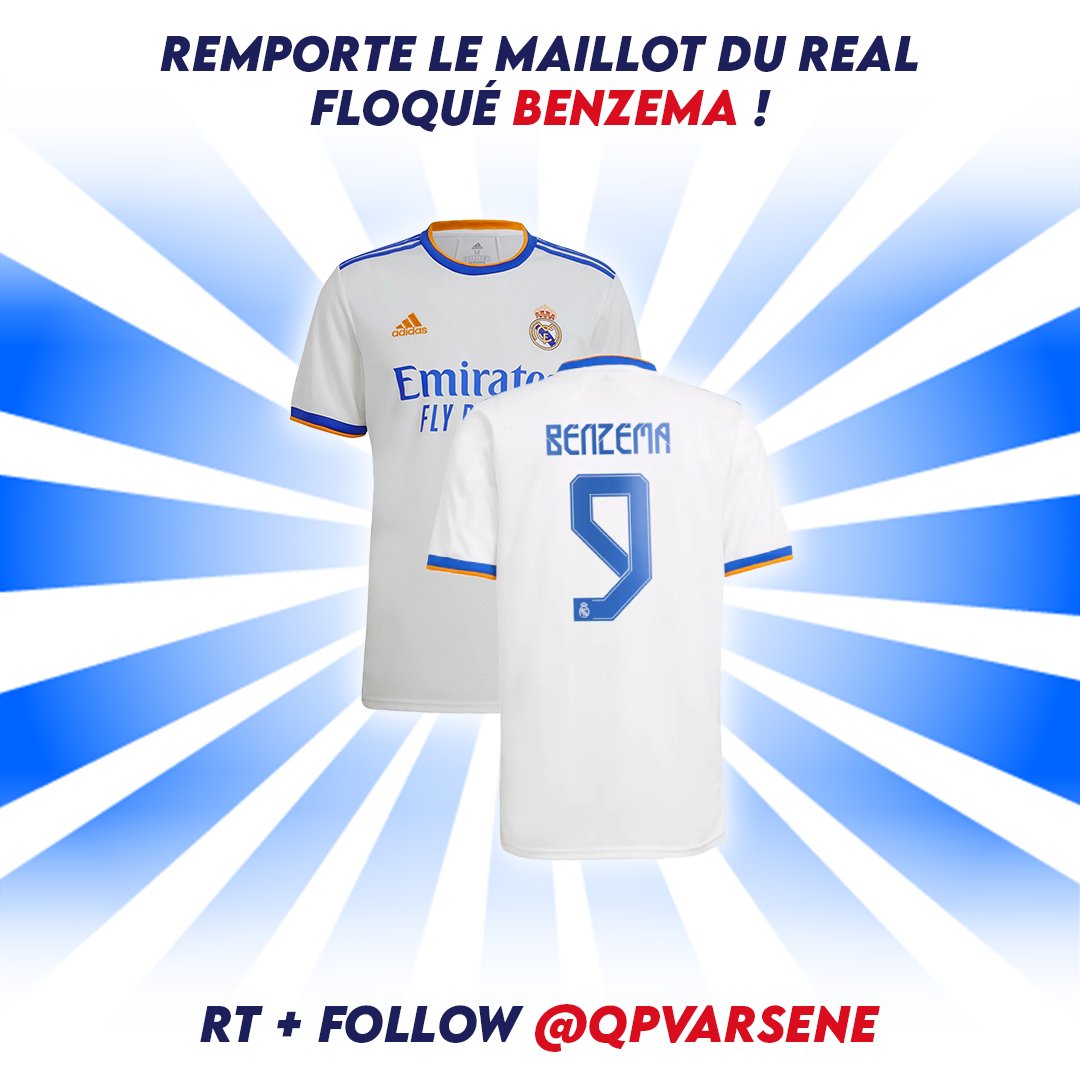 QPVArsene's tweet photo. 🎁CONCOURS🎁

Pour participer : RT + Follow @QPVArsene

Il est en mode Benzemasterclass, tente de remporter son maillot floqué ! 🔥

TAS dimanche 17/04, bonne chance ! 🍀 https://t.co/C44kypEJey