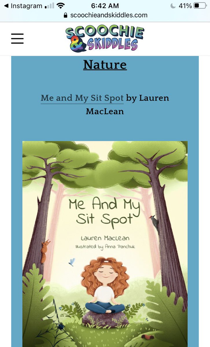 My book has been shared by an incredible resource for literature lovers! Check it out 🥰 scoochieandskiddles.com/friends-favori… #childrensliterature #picturebooks #outdoorlearning #nature #kidsinnature #outdoorplay #sitspot