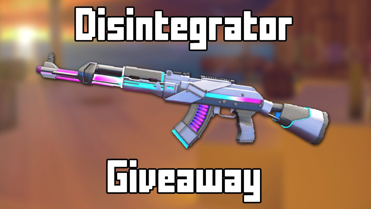 krunkerio's tweet image. ⭐ UNOB GIVEAWAY ⭐
This skin was brought to you by a cheater named poowillpee12, shoutout to them! To participate in this giveaway:
🔸Level 20+ Required
🔸Follow, Like + RT
🔸Comment your IGN
Winner will be announced in 3 days
🐰 Good luck