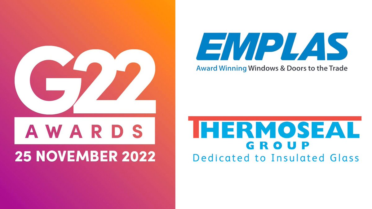 G_Awards's tweet photo. They can't wait to welcome everyone to our NEW venue for #G22AWARDS 🥂 Joint Champagne Reception Sponsors @EmplasWindows and @ThermosealG Thank you both for your ongoing support 🥂 https://t.co/0yxfu8OCfk