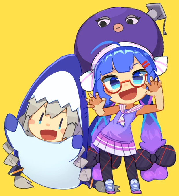 魚コンビ🦈🐟 